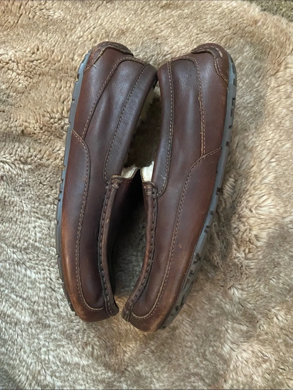 UGG soft leather